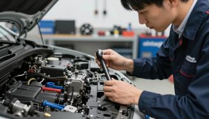 Keuzehendel storing oplossen